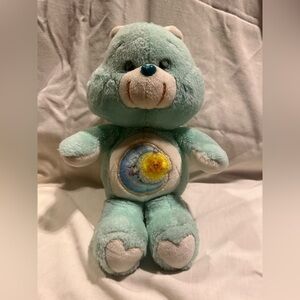 Vintage 1983 Care Bears BEDTIME 12" Plush Stuffed Animal Toy